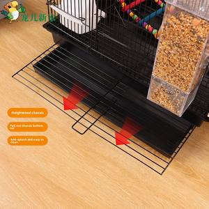 Gabbia per Uccelli di Piccole Dimensioni per Parrocchetti, Pappagalli, Agapornidi, Cocorite, Fringuelli, Canarini, Gabbia in Metallo per Pappagalli da Casa, Gabbie per Allevamento di Cocorite - Product Image 4