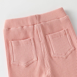 Pantalones de Algodón Delgados a la Moda para Niños y Niñas de 0 a 3 Años, Pantalones Versátiles con Bolsillos Grandes - Product Image 4