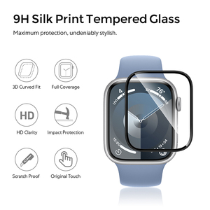 Cao cấp không thấm nước kính trong suốt cài đặt Kit đầy đủ Bìa Smart Watch bảo vệ màn hình - Product Image 3