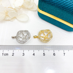 จี้เงินแท้ S925 สำหรับใส่ลูกปัดทรงกลมขนาด 10-11 มม. อุปกรณ์ DIY สำหรับทำสร้อยคอ รุ่น 30794 - Product Image 4