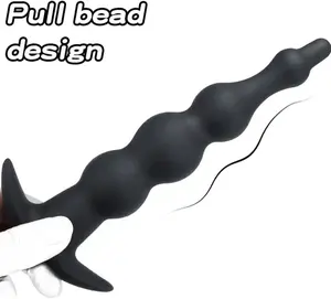 سدادة شرجية قابلة للنفخ هزاز 12 وضع هزاز سيليكون المكونات <span class=keywords><strong>2</strong></span> في 1 نفخ المهبل توسيع المؤخرة BDSM ألعاب جنسية للرجال - Product Image 6