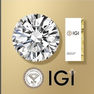 เพชรคุณภาพสูง 0.60 กะรัต รับรองโดย IGI เพชรเพาะเลี้ยงในห้องปฏิบัติการ ทรงกลมเจียระไนอย่างดี ความใสระดับ E VVS1 ราคาโรงงาน ขายส่ง - Product Image 6