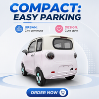 Mini pick-up électrique fermé |   Véhicule à énergie nouvelle pour usage familial urbain