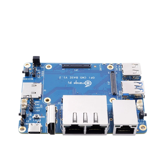 GGDX Orange Pi CM5 Base Board 2.5G Gigabit LAN Single Computer Suitable for OrangePi Compute Module 5 Core