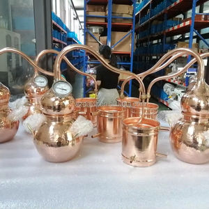 DYE mini pote de destilación de cobre mini alambique de cobre a la venta - Product Image 2