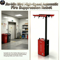 Robot d'extinction d'incendie à grande vitesse Jiumin Bird avec détection automatique en temps réel, agent Novec 1230 pour supermarchés et centres commerciaux