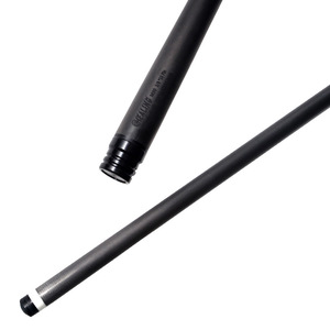 Taco de Billar de Fibra de Carbono de 11.8mm (1/2 Pulgada) para Nine Ball, Duradero, Negro - Product Image 3