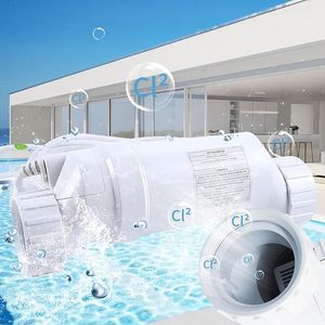 Turbocell T9 Zoutwaterchloorgenerator Compatibel Met Hayward W3T-CELL-9 Blt 9H Voor Inground Zwembaden Tot 25K Gallons