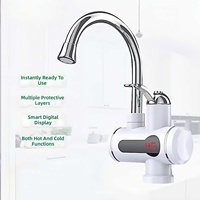 Chauffe-eau électrique instantané, Robinet d'eau électrique instantané, Robinet d'eau électrique pour cuisine, salle de bain, toilettes