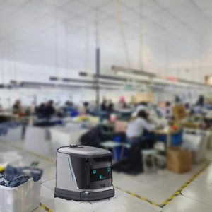 Smart Commercial <b>Cleaning</b> Robot Large Areas Automatic Sweeping Mopping Dual Roller <b>Mop</b> APP Control Industrial Use - Product Image 2