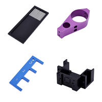 Service de fraisage CNC personnalisé d'usine usinage d'aluminium anodisé usiné CNC en métal de haute précision pour le Kit d'abaissement arrière