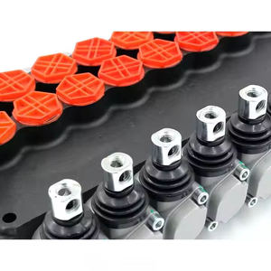 Vanne de commande hydraulique à 7 bobines OEM ODM personnalisée P80-G34-OT, vannes directionnelles, fourniture d'usine - Product Image 5