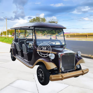 2025 Best Selling Electric Vintage Classic Car Factory Price Traditional Electric Golf Classic Car Light Retro Car - Product Image 2