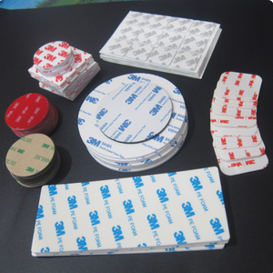 3m chết cắt không có dư rõ ràng màu đen mạnh mẽ dính gắn Dot vòng tròn Vòng cắt sẵn MS Acrylic 3m cao liên kết bọt Băng - Product Image 4