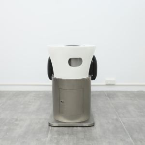 Chaise de salon de beauté électrique de luxe, en cuir synthétique, construction durable, rotation à 360 degrés, réglable en hauteur, massage - Product Image 4