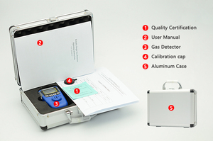 Detector de Gas Cloro Portátil de Tamaño Mini con Sensor CL2 de Marca Británica HFP-1403, Detector de Cl2 Portátil HFP-1403 - Product Image 5