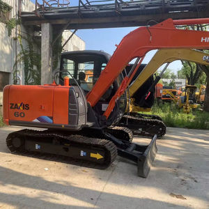 Mini-pelle Hitachi ZX60 d'occasion de haute qualité à vendre Excavatrice Hitachi ZX60 du Japon utilisée à vendre - Product Image 1