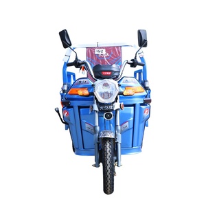 Tricycle à trois roues à carrosserie ouverte 48V à prix réduit avec dossier, capacité de charge de 400 kg, vitesse de 50 à 70 km/h - Product Image 2