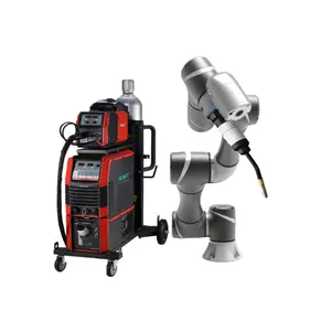 TM TM5-700 Robôs Colaborativos Cobot Soldagem com Máquina de Solda e Tocha TBI para Robô de Soldagem Automática Mig Mag Tig