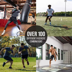 Équipement d'entraînement de vitesse et d'agilité à haute intensité pour exercices de réactivité des pieds et de maîtrise technique pour le football, conçu pour une utilisation sécurisée - Product Image 3