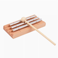 Orff Percussion Instrument, 1/2/3/7 Notes, Phonemic Wind Chime, Children's Bell Arrangement