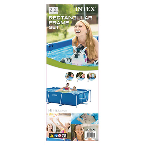 INTEX-Piscina Kolam Renang de Pvc para adultos, Piscina portátil para exteriores, familiar, 28270 - Product Image 6