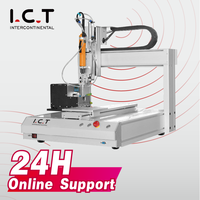 Machine de distribution de bureau moderne I.C.T-S300 avec prix compétitif, ligne de revêtement conforme automatisée