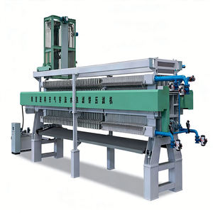 Prensa de Filtro Automática de Placas y Marcos con <span class=keywords><strong>Membrana</strong></span>, Equipo Hidráulico con Filtro de Banda para Aceite - Product Image 3