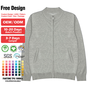 Cardigan da Uomo Personalizzato <span class=keywords><strong>con</strong></span> Cerniera, Giacca in Lana Spessa e Resistente, Maglione per Affari Invernali, Fornitura ODM - Product Image 6