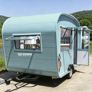 Fully Equipped Snack Food Cart Mobile Concession <b>Electric</b> Stainless Steel <b>BBQ</b> Cart Market - Product Image 1