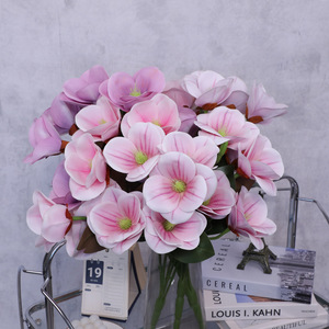 Flores Artificiales de Magnolia de Alta Gama RUYI, Modernas, de Seda Hecha a Mano, Ecológicas y Duraderas, para Sala de Estar, Mesa de Comedor, Bodas - Product Image 3