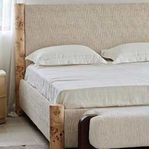 <span class=keywords><strong>Cama</strong></span> de Madera Maciza Estilo Americano en Color Marrón Oscuro, Cabecera Gruesa y Tridimensional, <span class=keywords><strong>Cama</strong></span> Doble Resistente para el Dormitorio Principal - Product Image 5