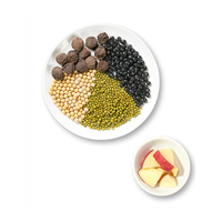 Ternavia OEM Thé Minceur Traditionnel à la Pâte de Trois Haricots 220g, Pâte Rafraîchissante Détox aux Haricots Mungo Noirs et Verts et Prunes Fumées, à base de plantes 18