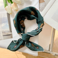 Reversibele, op maat bedrukte katoenen bandana, om te vormen tot hoofdband, polsband, gezichtsbedekking, hondenhalsdoek, feestfavoren