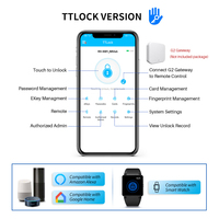Cerradura Inteligente Digital V900 con Cámara, App TTlock, Escáner de Ojo, Huella Dactilar, Llave, Aleación de Aluminio, WiFi para Contraseña