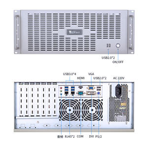 Chasis de Acero para Montaje en Rack de Servidor de Control Industrial Touchthink 4U para Computación de Borde y Visión Artificial - Product Image 3