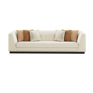 Sofás Cama de 3 Plazas Estilo Árabe para Sala de Estar, Diseño Curvo, Sofá Moderno para el Hogar, Muebles de Lujo - Product Image 1
