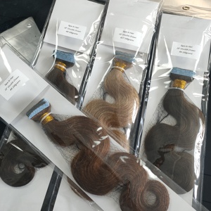 Extensiones de cabello humano virgen de alta calidad Jasminebeauty, con cinta adhesiva doble, extensiones de cabello ruso con cinta adhesiva. - Product Image 2