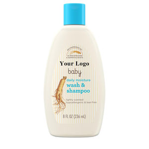 Champú y Gel de Baño 2 en 1 para Bebés de Marca Blanca, 236 ml, Champú Hidratante para Cabeza y Cuerpo - Product Image 1