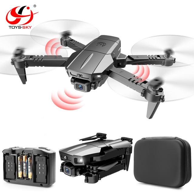 2024 TOYSKY NEW Dron Mini RC Quadcopter RC Drone with Obstacle Avoidance Dual Cameras Only 8CM 58G Flying 12Mins