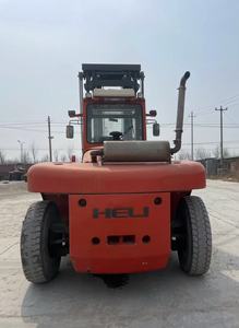 Used Chinese Heavy Duty HELI JAC Forklift 16 Ton Diesel Engine Fork Positioner - Product Image 4