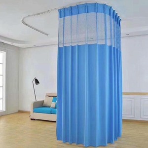 Jacquard fabric curtains of polyester hospital of custom design in <span class=keywords><strong>the</strong></span> emergency room - Product Image 2