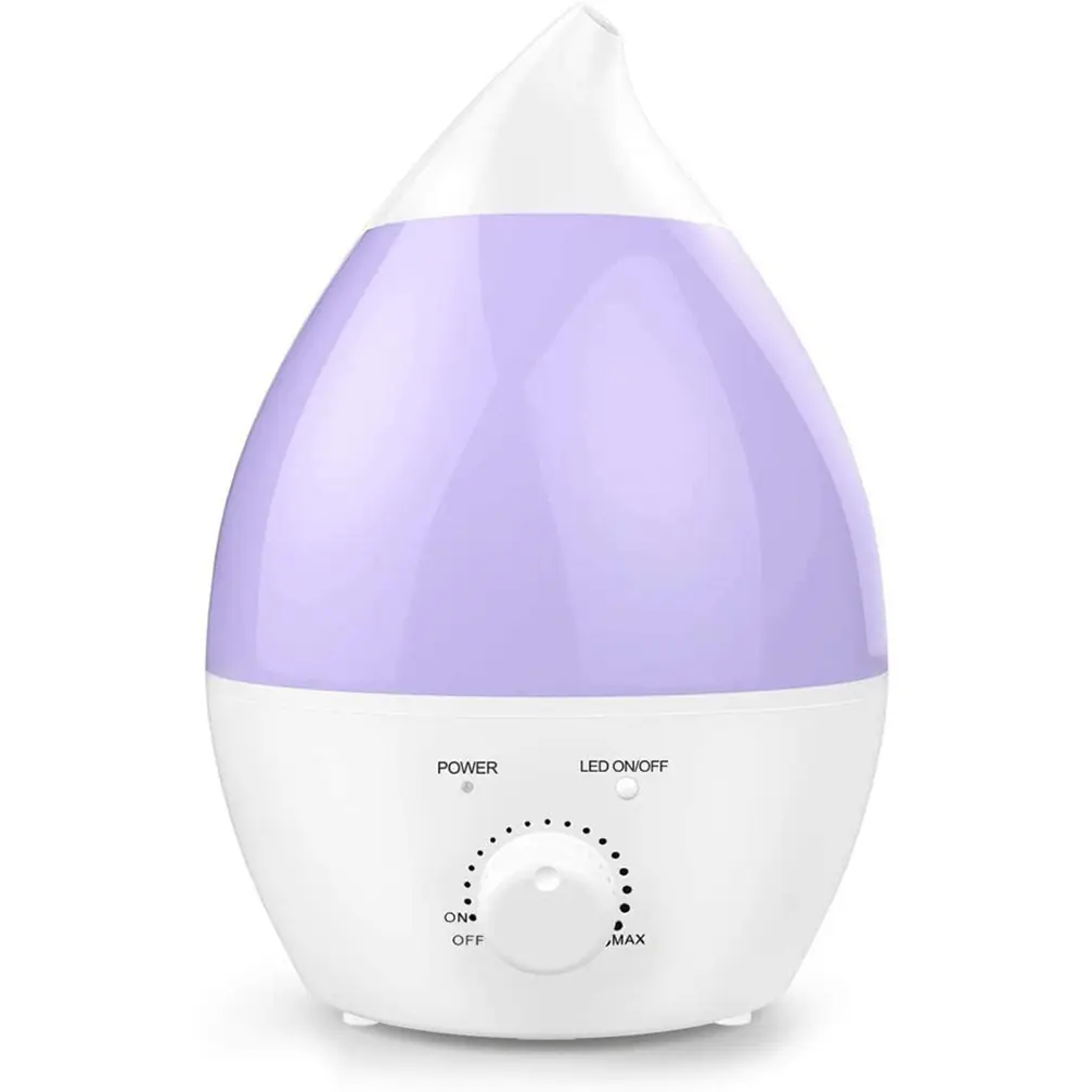 7color Humidifiers RUNAL Smart 1 Gallonr Colorlight 7Colors 3L Brown Blue Night Light Ultrasonic Cool Mist Humidifiers With 7 Colors