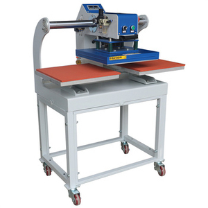 Presse à chaud pour imprimante textile haute performance <span class=keywords><strong>40x50</strong></span> 40x40 40x60 cm, machine de transfert thermique à double station coulissante pour T-shirts - Product Image 5