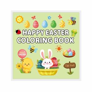 Libro para Colorear de Pascua de 40 Páginas con Diseños Audaces y Sencillos para Adultos, Adolescentes y Niños - Product Image 4