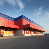 Edificio Moderno de Gran Altura para Hotel con Diseño de Estructura de Acero, Edificio de Metal Ligero y Salón Comercial con Estructura de Acero