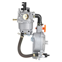 Carburateur à double carburant Gx160 Gx200 pour kit de conversion GPL Ng Carburateur à gaz Gx160 168 Gx200 170f 5.5HP 6.5HP Moteur à essence