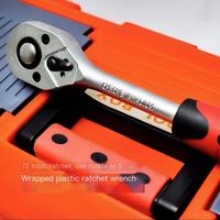 Juego de herramientas manuales profesional de 94 Uds., llave de vaso de reparación de automóviles de alta calidad con estuche rígido, soporte OEM personalizado
