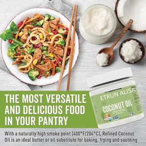 <span class=keywords><strong>Olio</strong></span> <span class=keywords><strong>di</strong></span> <span class=keywords><strong>Cocco</strong></span> Vergine Biologico Certificato USDA, Spremitura a Freddo, Grado Alimentare 100% per Cucina, Cottura, Cura <span class=keywords><strong>di</strong></span> Capelli e Pelle - Product Image 5