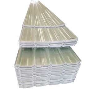 Nouveau modèle, achat en vrac, imperméable, résistant à la chaleur, toit de puits de lumière, vente en gros, feuille de toiture ondulée en fibre de verre FRP GRP incassable - Product Image 2
